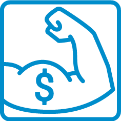 ICON financial fitness BLUE